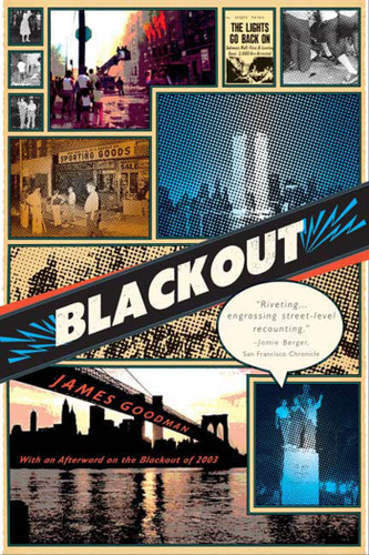 Blackout book cover by James Goodman