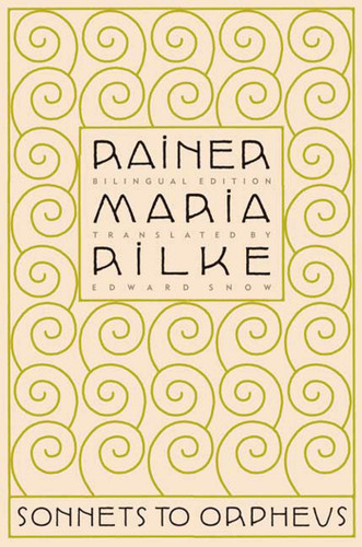 Sonnets to Orpheus book cover by Rainer Maria Rilke