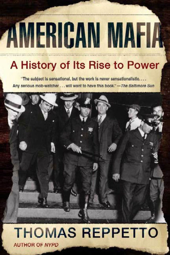 American Mafia: A History of Its Rise to Power book cover by Thomas Reppetto