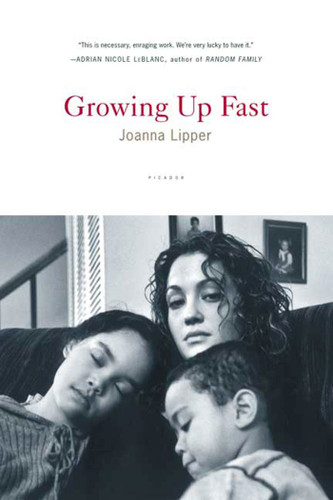 Growing Up Fast book cover by Joanna Lipper