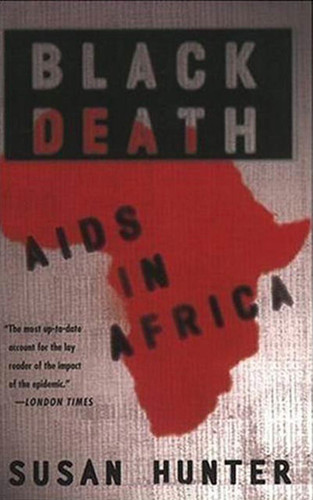 Black Death: AIDS in Africa book cover by Susan Hunter