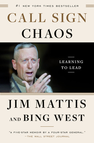 Call Sign Chaos: Learning to Lead book cover by Jim Mattis, Bing West