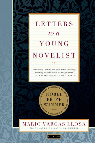 Letters to a Young Novelist book cover by Mario Vargas Llosa
