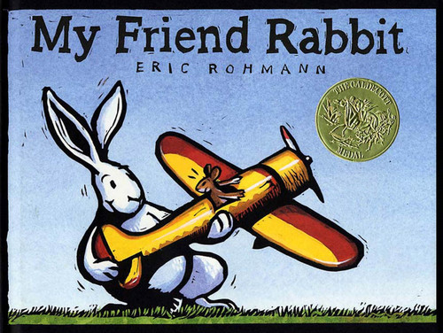 My Friend Rabbit: A Picture Book book cover by Eric Rohmann