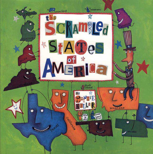 The Scrambled States of America book cover by Laurie Keller