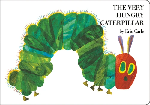 The Very Hungry Caterpillar book cover by Eric Carle