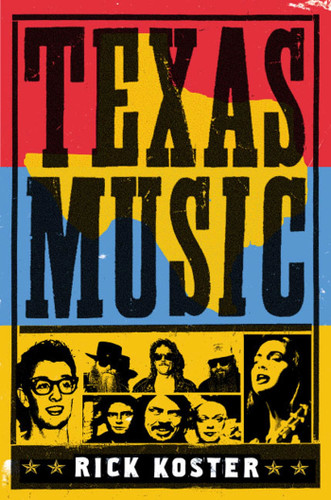 Texas Music book cover by Rick Koster