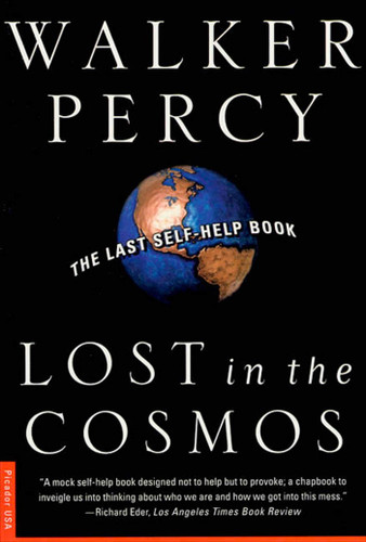 Lost in the Cosmos: The Last Self-Help Book book cover by Walker Percy