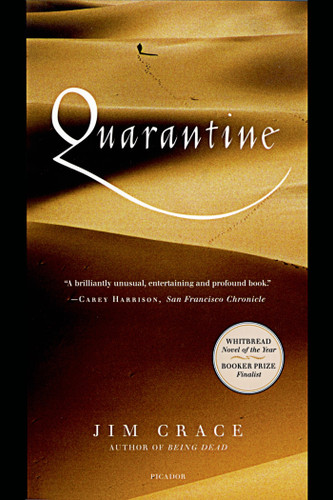 Quarantine: A Novel book cover by Jim Crace