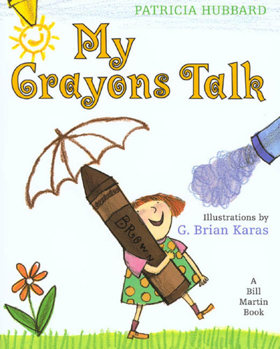 My Crayons Talk book cover by Patricia Hubbard