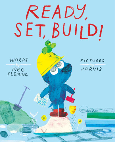 Ready, Set, Build! book cover by Meg Fleming