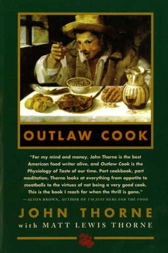 Outlaw Cook book cover by John Thorne, Matt Lewis Thorne