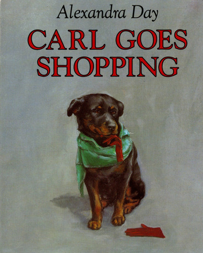 Carl Goes Shopping (Carl) book cover by Alexandra Day