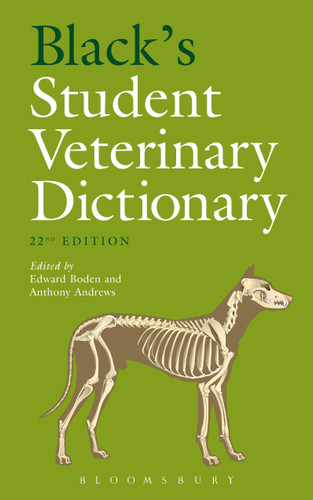 Black's Student Veterinary Dictionary book cover by 