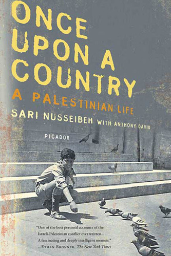 Once Upon a Country: A Palestinian Life book cover by Sari Nusseibeh