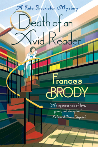 Death of an Avid Reader: A Kate Shackleton Mystery book cover by Frances Brody
