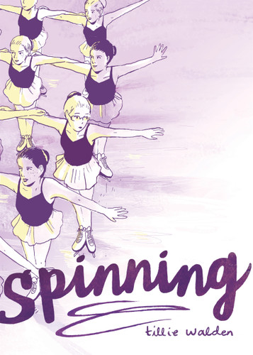 Spinning book cover by Tillie Walden