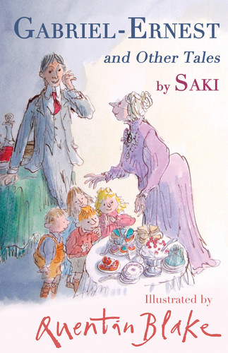 Gabriel-Ernest and Other Tales (Alma Junior Classics) book cover by Saki