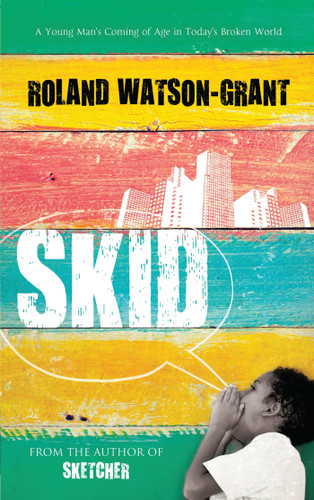 Skid book cover by Roland Watson-Grant