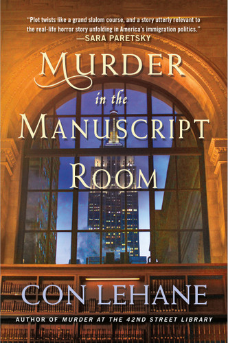 Murder in the Manuscript Room: A 42nd Street Library Mystery book cover by Con Lehane