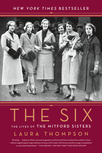 The Six: The Lives of the Mitford Sisters book cover by Laura Thompson