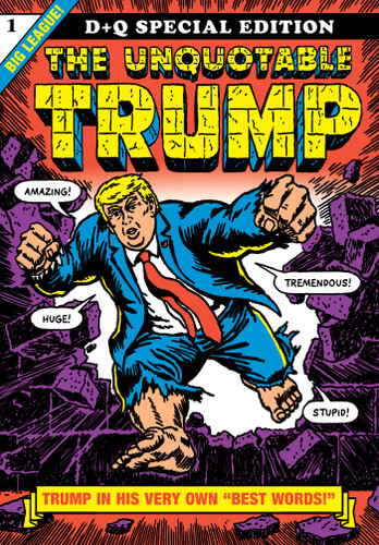 The Unquotable Trump book cover by R. Sikoryak