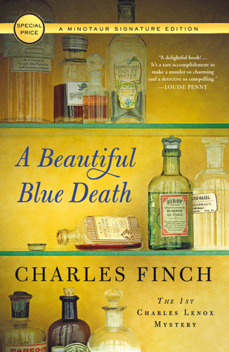 A Beautiful Blue Death: The First Charles Lenox Mystery (Charles Lenox Mysteries #1) book cover by Charles Finch