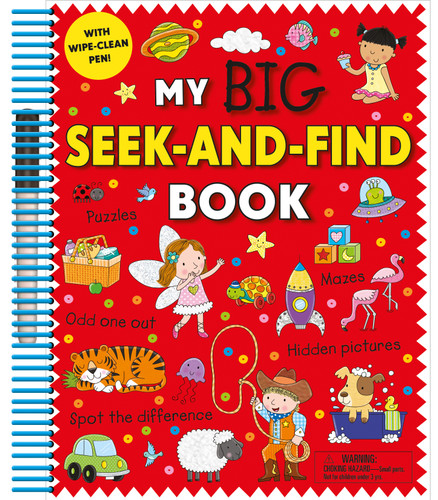 My Big Seek-and-Find Book: with wipe-clean pen! (Seek-and-Find) book cover by Roger Priddy