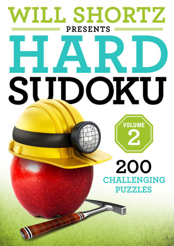 Will Shortz Presents Hard Sudoku Volume 2: 200 Challenging Puzzles (Hard Sudoku #2) book cover by Will Shortz