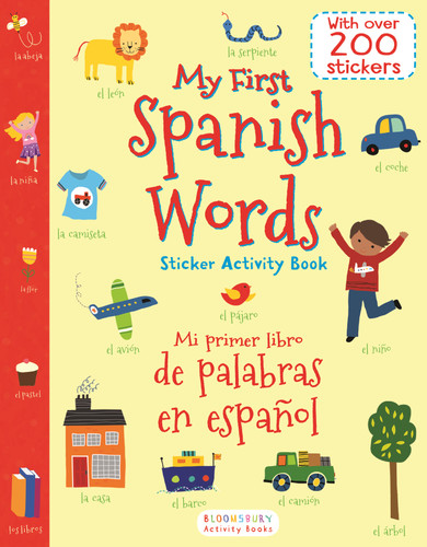 My First Spanish Words Sticker Activity Book/Mi Primer Libro de Palabras en Espanol book cover by 