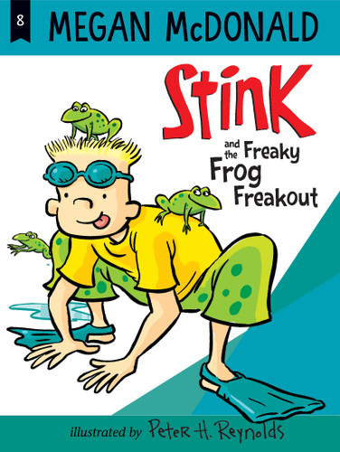 Stink and the Freaky Frog Freakout (Stink) book cover by Megan McDonald