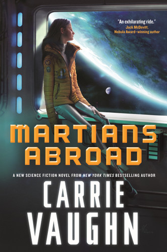 Martians Abroad: A Novel book cover by Carrie Vaughn