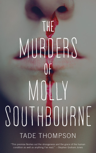 The Murders of Molly Southbourne book cover by Tade Thompson