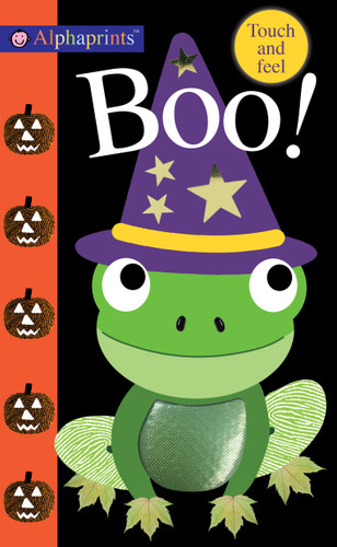 Alphaprints: Boo!: Touch and Feel (Alphaprints) book cover by Roger Priddy