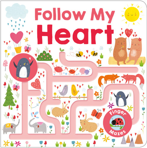 Follow Me Maze Books: Follow My Heart (Follow Me Maze Books) book cover by Roger Priddy