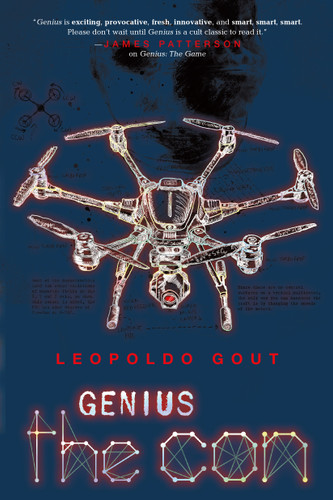 Genius: The Con (Genius #2) book cover by Leopoldo Goût