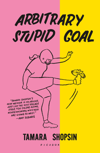 Arbitrary Stupid Goal book cover by Tamara Shopsin