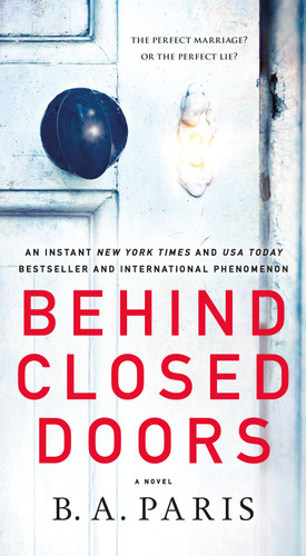 Behind Closed Doors book cover by B.A. Paris
