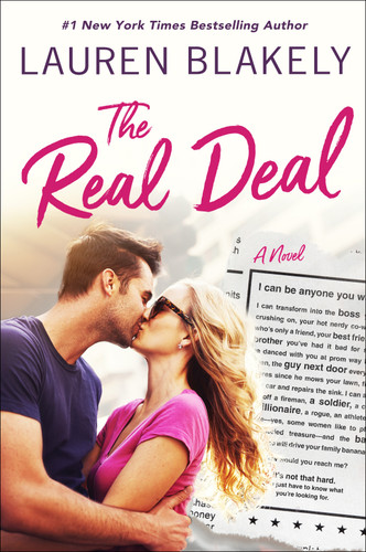 The Real Deal: A Novel book cover by Lauren Blakely