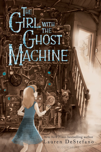 The Girl with the Ghost Machine book cover by Lauren DeStefano
