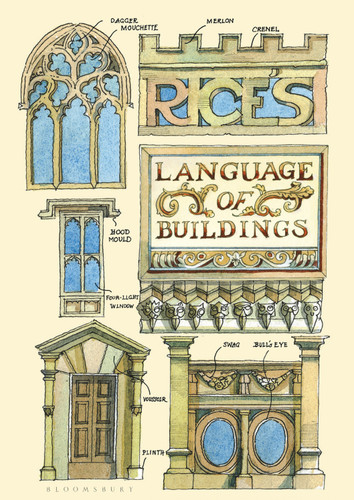 Rice's Language of Buildings book cover by Matthew Rice