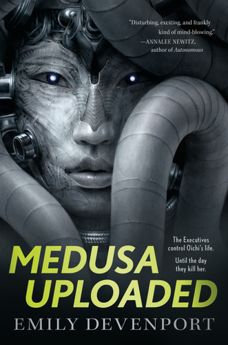 Medusa Uploaded: A Novel book cover by Emily Devenport