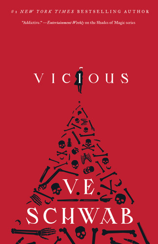 Vicious (Villains #1) book cover by V. E. Schwab