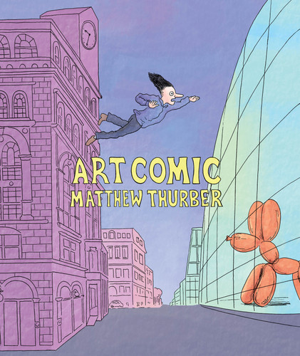 Art Comic book cover by Matthew Thurber