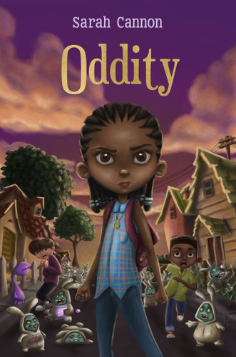 Oddity book cover by Sarah Cannon