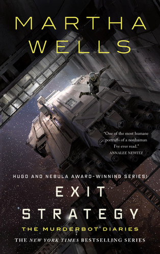 Exit Strategy: The Murderbot Diaries book cover by Martha Wells