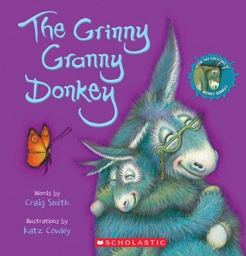 The Grinny Granny Donkey (A Wonky Donkey Book) book cover by Craig Smith