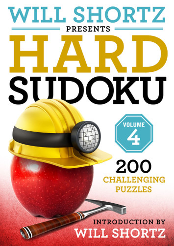 Will Shortz Presents Hard Sudoku Volume 4: 200 Challenging Puzzles book cover by Will Shortz