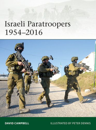 Israeli Paratroopers 1954–2016 (Elite #224) book cover by David Campbell
