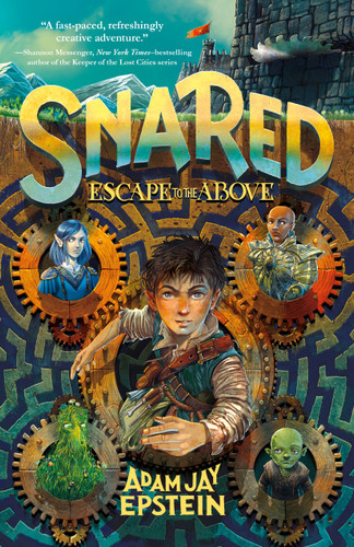 Snared: Escape to the Above (Wily Snare #1) book cover by Adam Jay Epstein